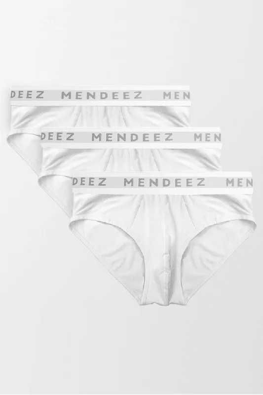 Final Markdown Jacquard Brief - Pack of 3 - White