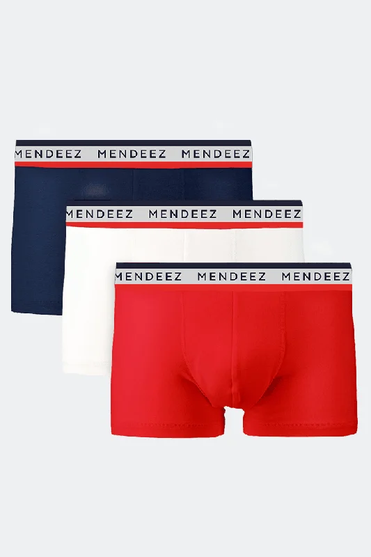 Bargain Alert Jacquard Stripy Boxer Trunks - Pack of 3