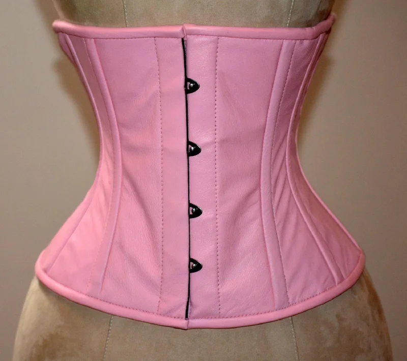 Bargain Prices Lambskin waist steel-boned authentic corset of the pale pink color. Corset for tight lacing and waist training, steampunk, gothic Bargain Prices Lambskin waist steel-boned authentic corset of the pale pink color. Corset for tight lacing and waist training, steampunk, gothic