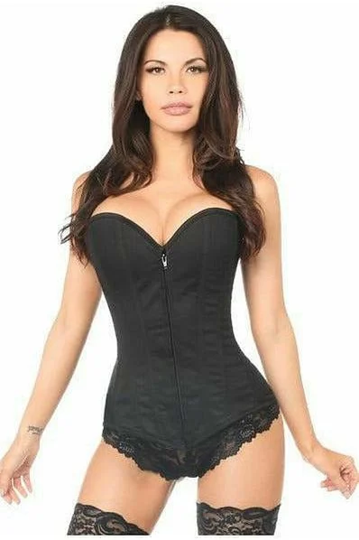Unbeatable Prices Lavish Black Cotton Overbust Corset