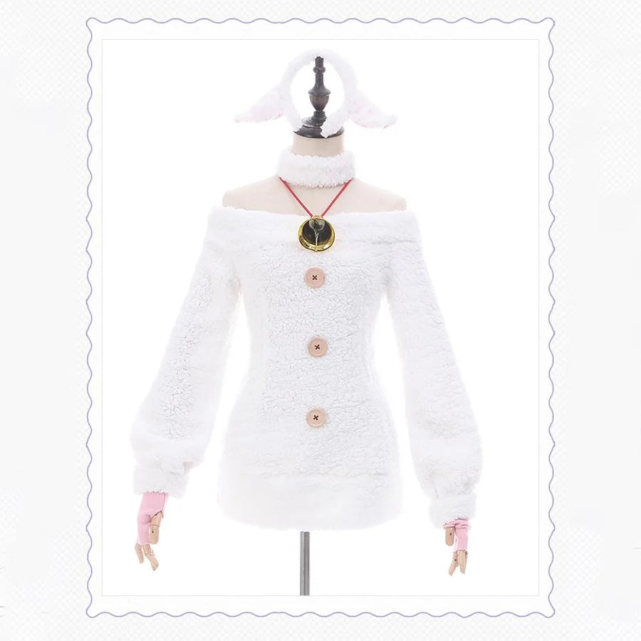 Weekend Savings Bonanza Re:Zero − Starting Life in Another World Cosplay Rem Sheep Version Costume C00224