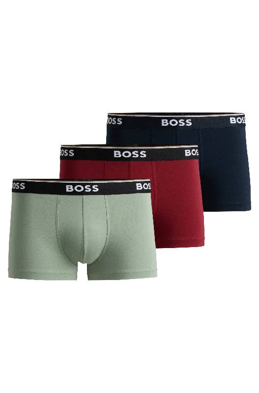 Weekend Offers That Thrill BOSS Men's Power 3 Pack Trunks - Mullticolour