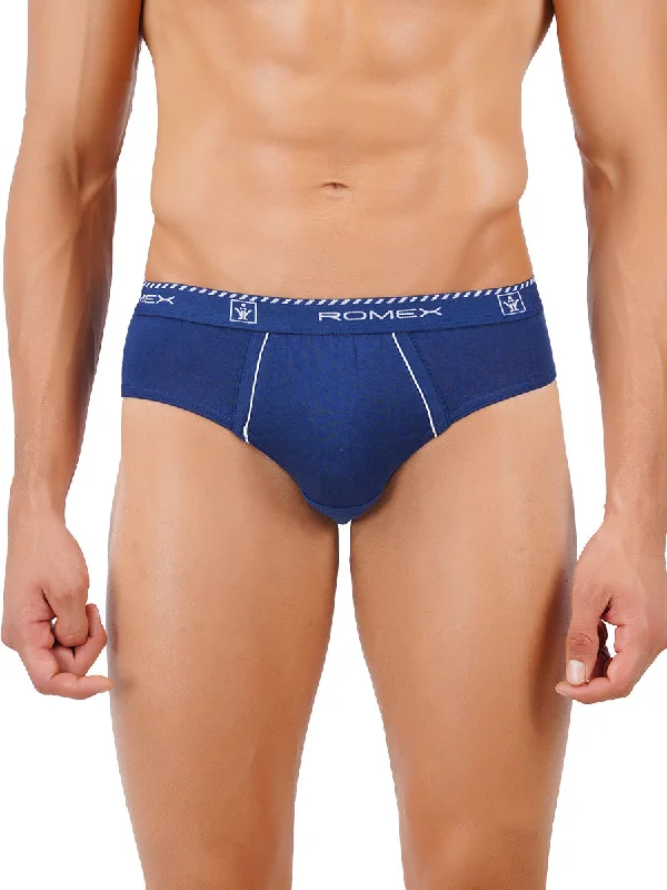 Weekend Bargains to Enjoy Men Soft Stretchable Solid Brief Outer Elastic Romex Value Pack