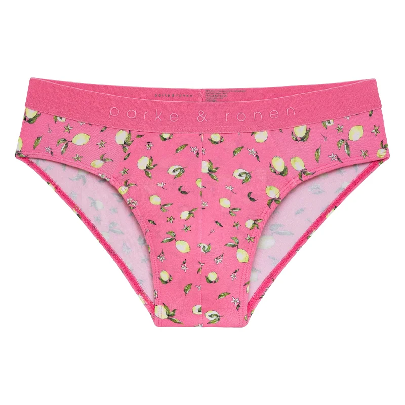 Amazing Value Meyer Lemon Pink Print Low Rise Brief