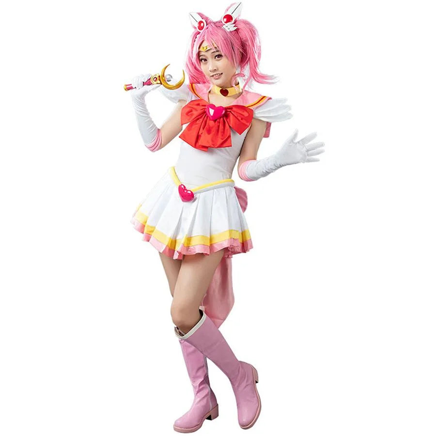 Low Cost Sailor Super S Film Sailor Chibiusa Rini Cosplay Costumes mp001409