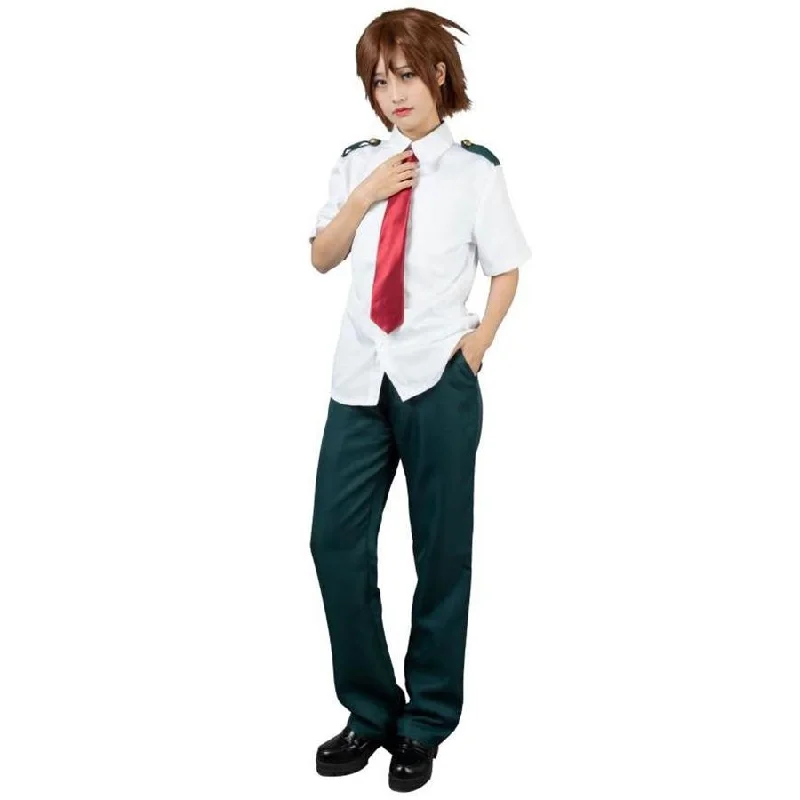 Weekend Specials to Enjoy My Hero Academia Males Summer Uniforms Cosplay Costume mp004004