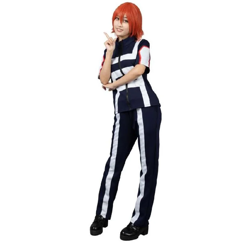 Weekend Savings Galore BNHA My Hero Academia Todoroki Shoto Cosplay Gym Costume mp004172