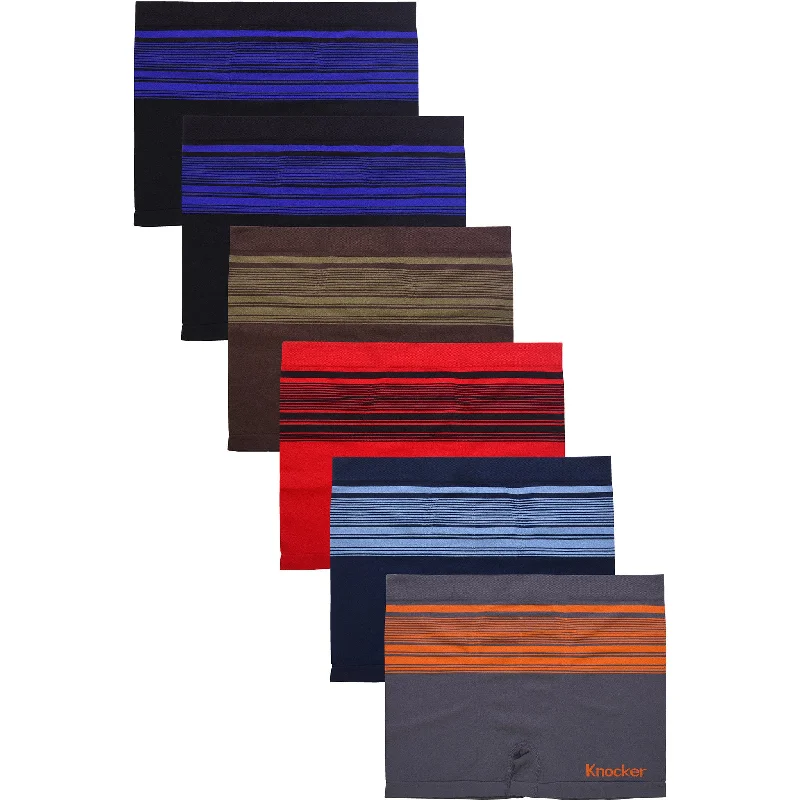YEAR-End Sale KNOCKER MEN'S SEAMLESS BOXER BRIEFS (MS031M)