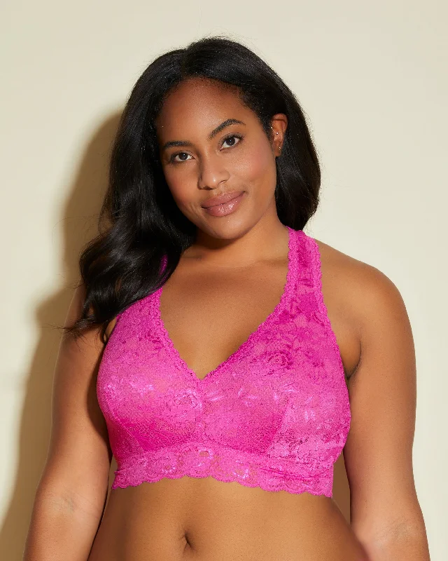 Referral Discount Bralette Taglie Comode Racie Con Spalline Incrociate