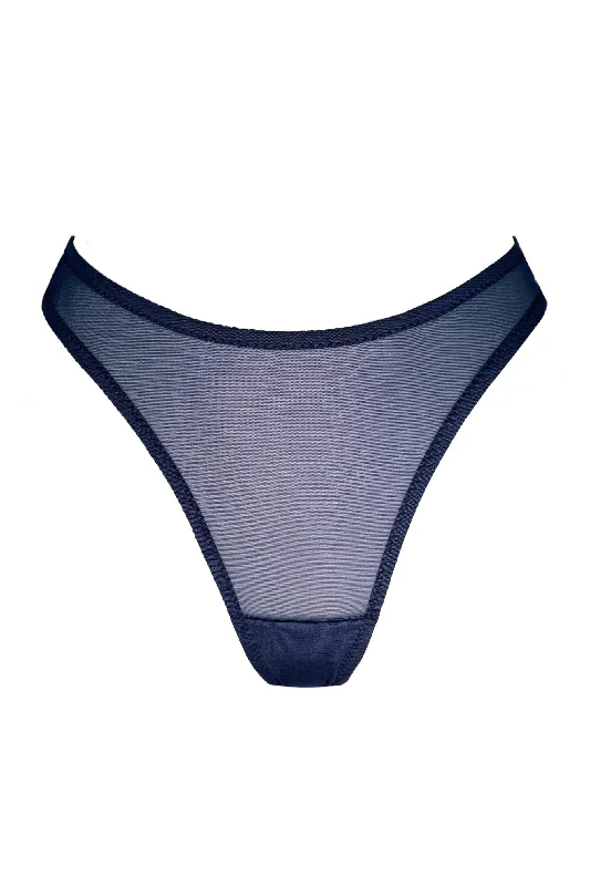 Quick Sale Parabola Navy high waisted thongs
