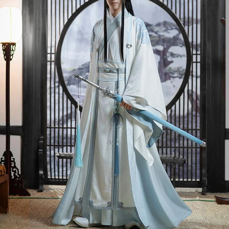 Weekend Deals to Make You Happy Pre-sale Grandmaster of Demonic Cultivation Lan Wangji Cosplay Costume C00391