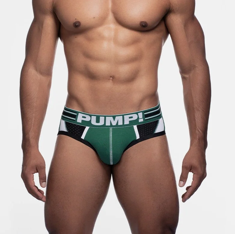 Weekend Offers That Tempt PUMP Boost brief mesh black/ green