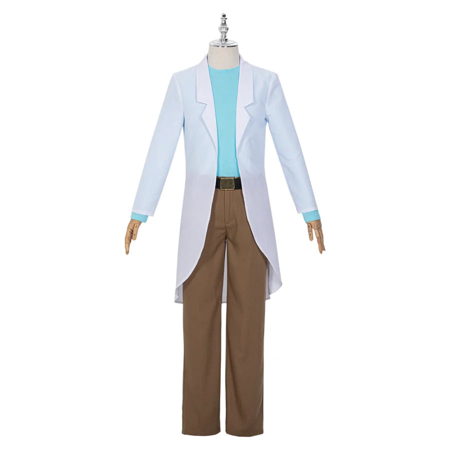 Hurry In Rick and Morty Rick Sanchez Cosplay Costume C00926