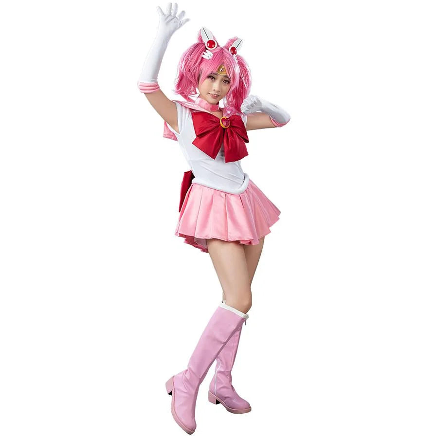 New Deal Sailor Chibiusa Sailor Chibi Cosplay Costume mp000272