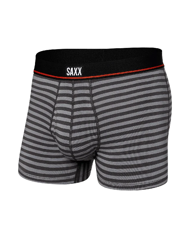 Bargain Prices Saxx Non-Stop Stretch Cotton Boxer Trunks - Hiker Stripe Grey