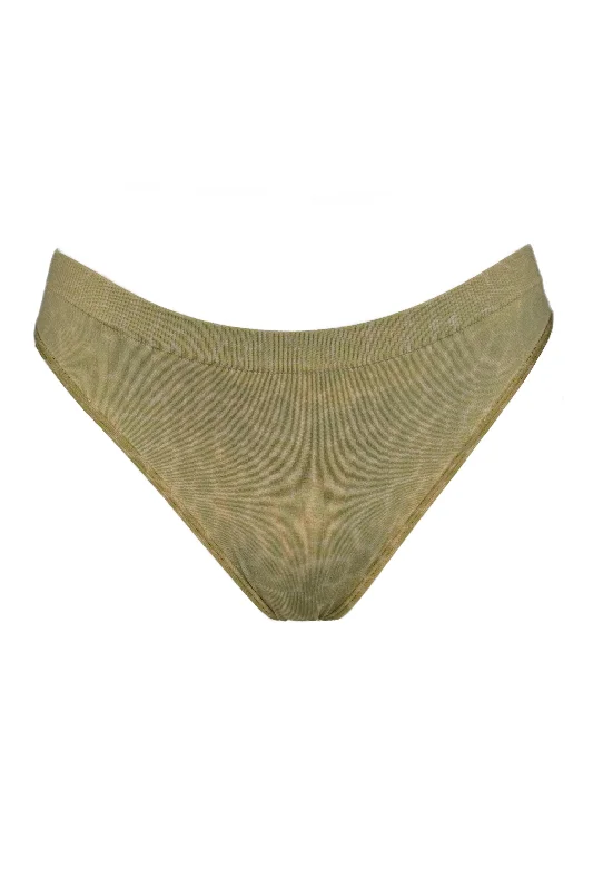 Super Sale Seamless green leo thongs