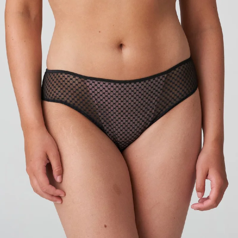 Exclusive Access Glass Beach Rio Briefs In Black - Prima Donna Twist