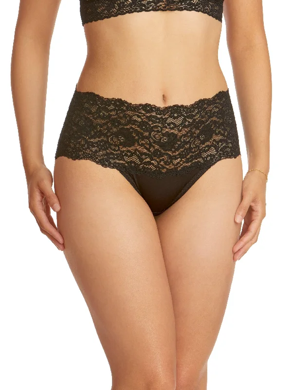 Year-End Sale Silky Skin High Rise Panty Black