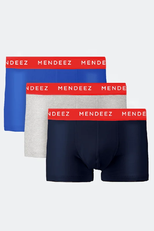Blowout Deals Solidify Boxer Trunks - Pack of 3
