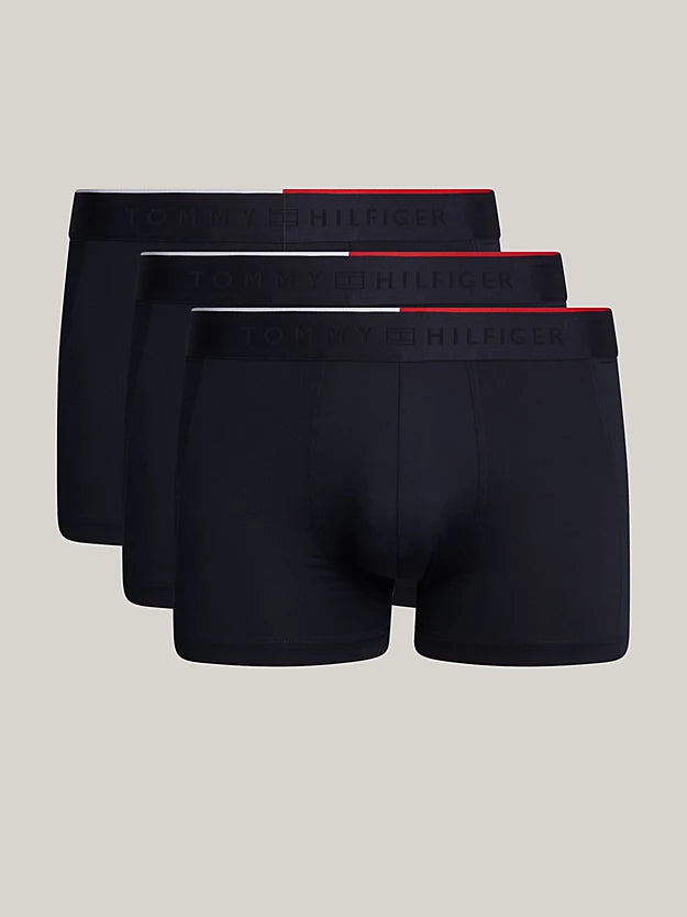 Weekend Deals That Sizzle Tommy Hilfiger Men's 3 Pack Everyday Micro Trunks -Desert Sky