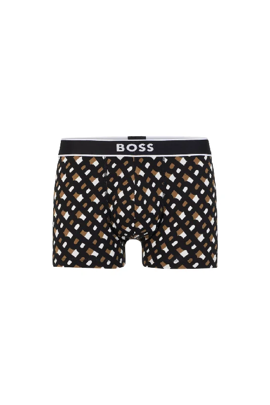 Discount Deals BOSS Men's Cotton Print Trunk