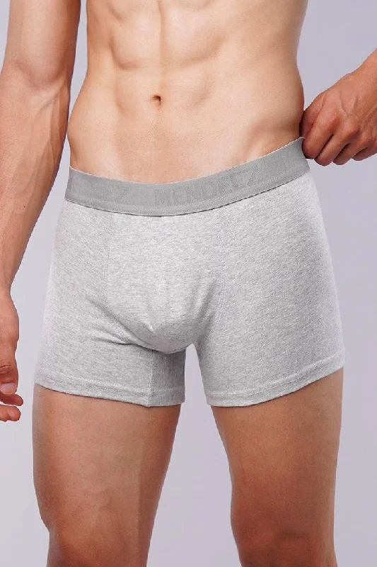 Midnight Madness Boxer Trunk - Heather Grey