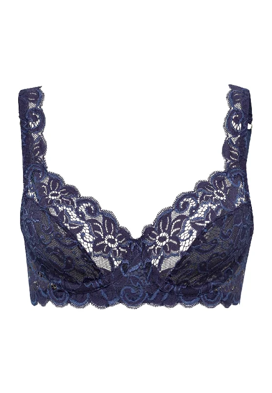 Price Reduction Luxury Moments Underwire Bra | Deep Navy 71467-1610