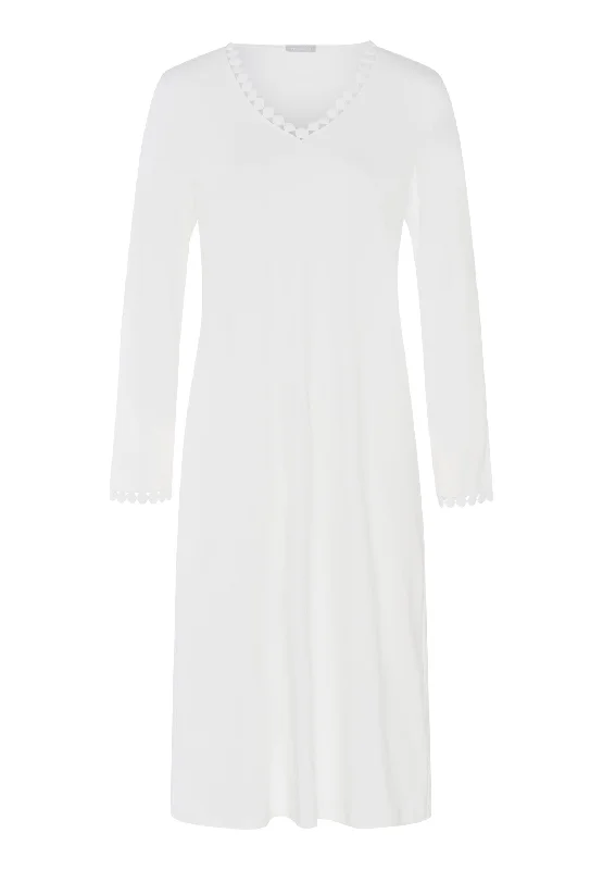 Rosa Embroidered Cotton Nightgown | Off White 74933-102