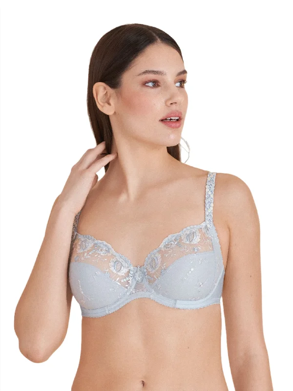 New Markdowns Ice Blue Provence Wired Bra