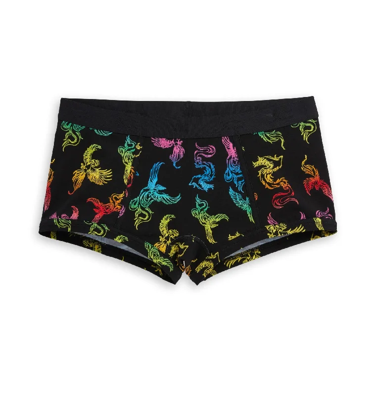 Now Available Boy Shorts - Rainbow Phoenix
