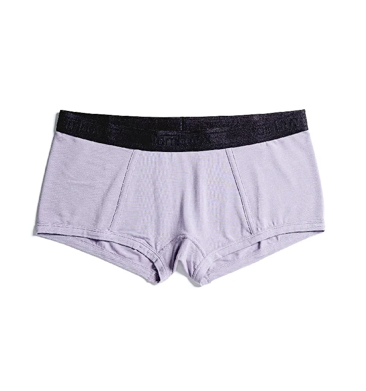 Weekend Deal Boy Shorts - TENCEL™ Modal Lavender Gray