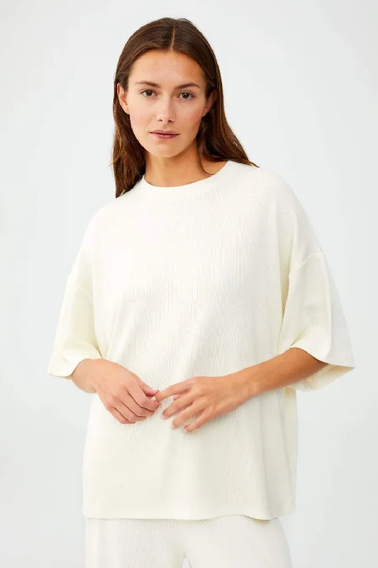 Unmissable Offer Oversized Ribbed Top