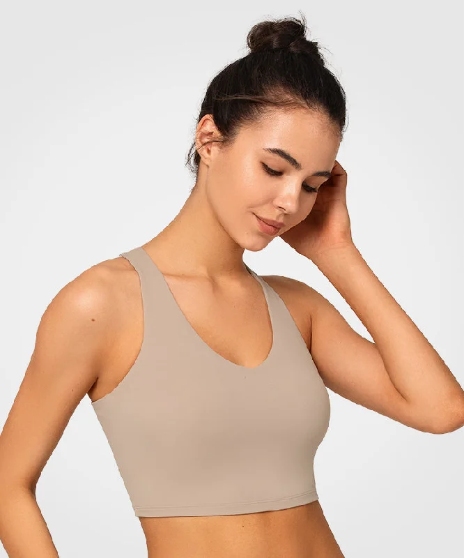Best Bargains Echo Seamless Racerback Padded Yoga Bra | Women's Light Support Sports Bra Best Bargains Echo Seamless Racerback Padded Yoga Bra | Women's Light Support Sports Bra