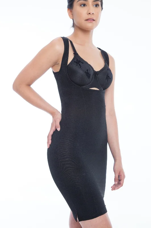 Year-End Clearance Gemsli Womens Firm Control Frontless Body Slip