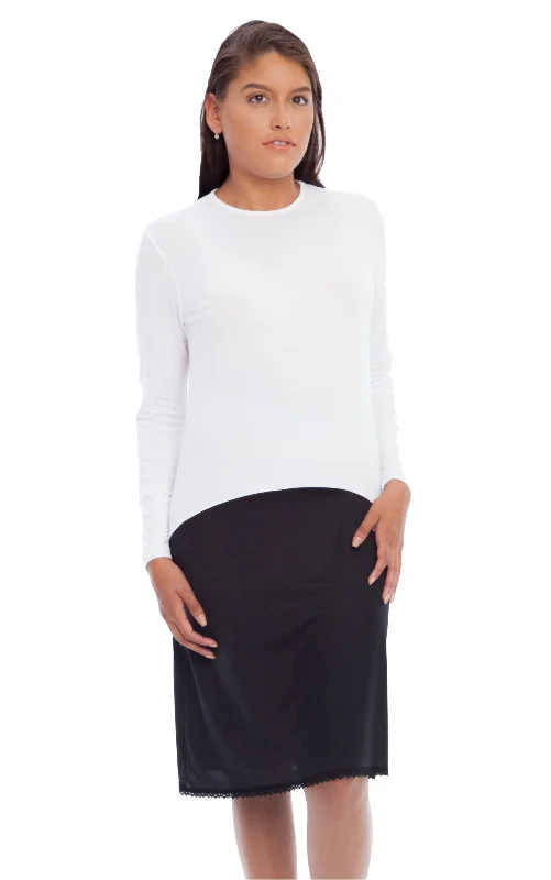 39 Inches White/Black