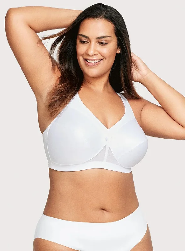 Price Cut Glamorise: Magic Lift Active Support Bra White