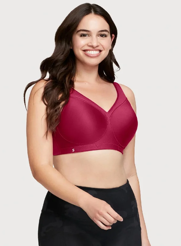 Bonus Offer Glamorise: Magic Lift Full Figure Sports Bra Ruby Red