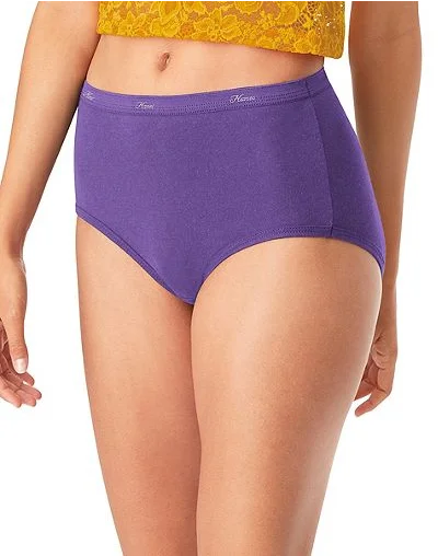 The Best Prices Hanes Women's No Ride Up Cotton Brief 6-Pack
