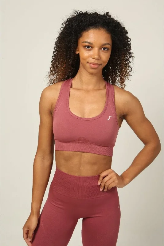 Price Buster Seamless Sports Bra - Rosey Peach