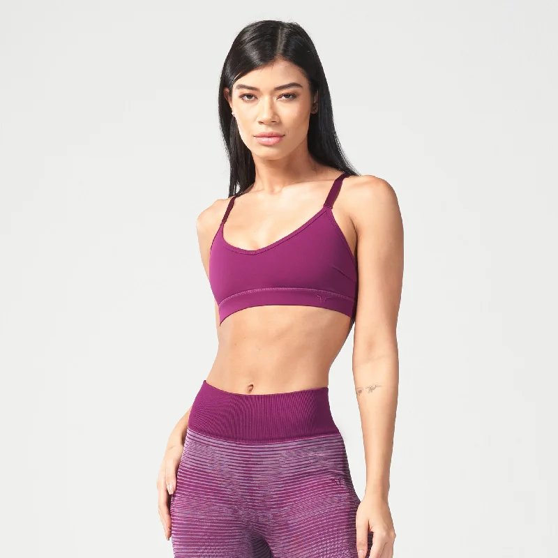 Savings Event Infinity Luna Bra - Dark Purple