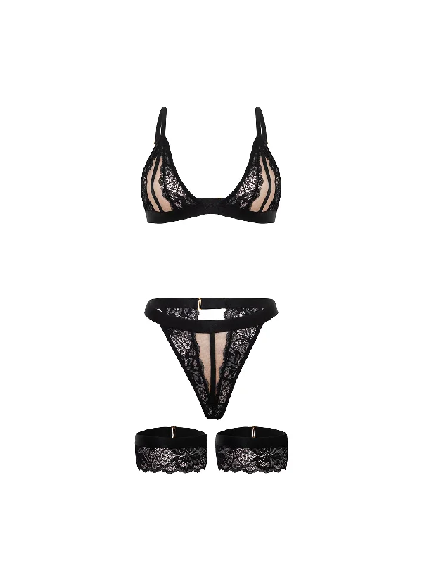Discount Deals Kendra Lace Bra Set