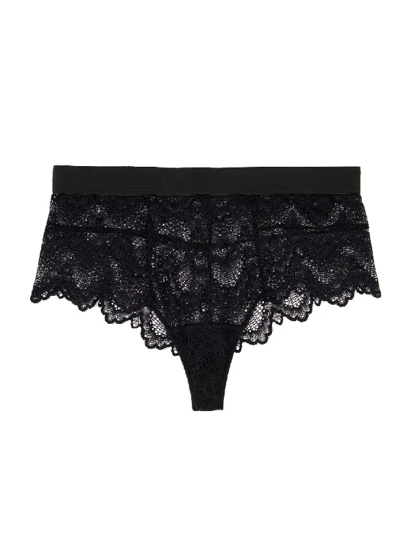 Stock Up Lace Highwaist String 001 - Saboteur