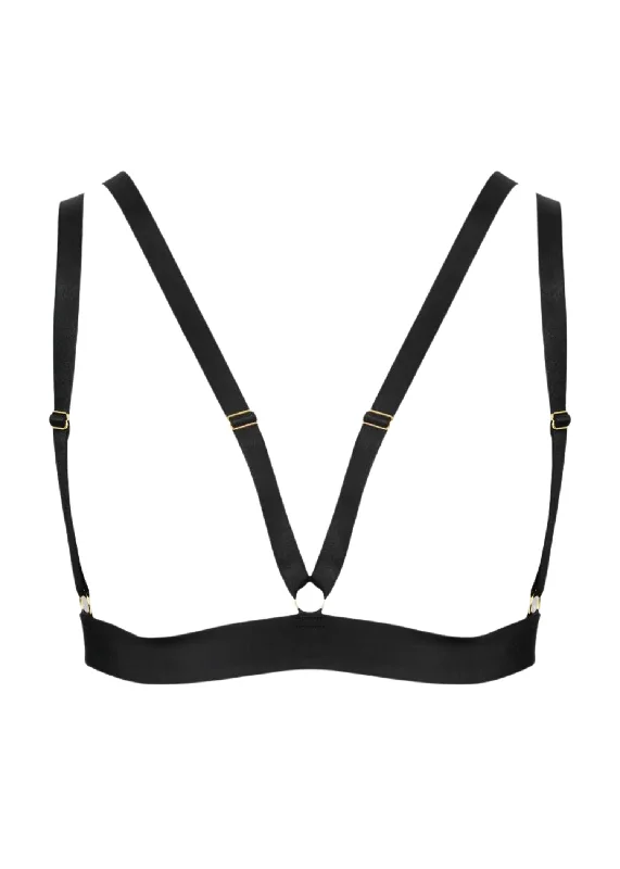 Weekend Discounts to Indulge In Tapage Nocturne Naked Triangle Bra (Black)