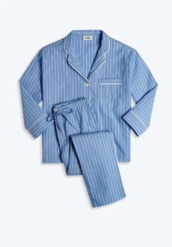 Marina Pajama Set in French Riviera Stripe