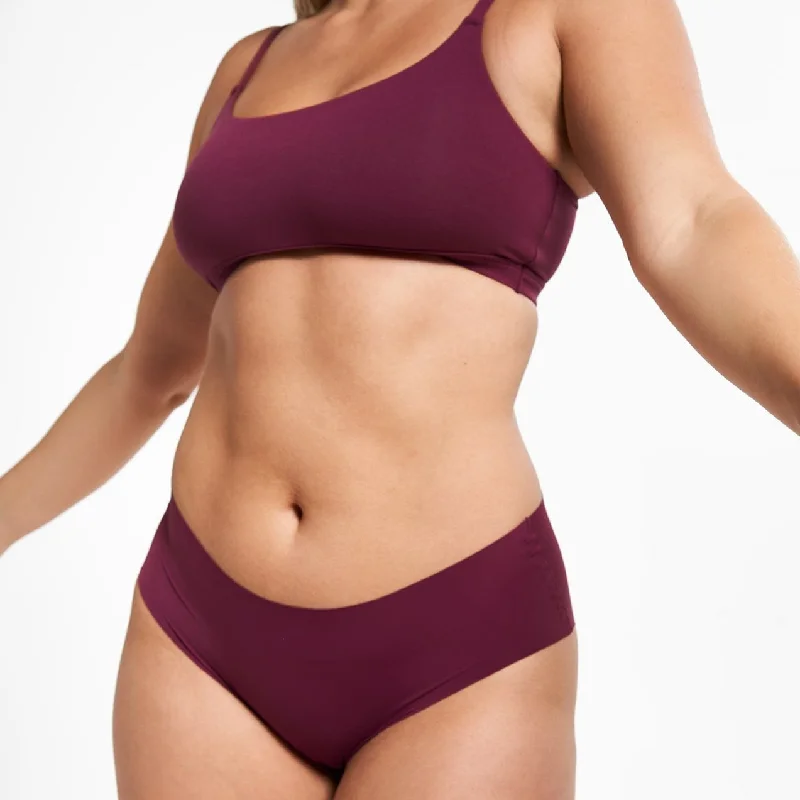 Extra Discounts Mid-Rise Bikini Brief - Seamless Ultrasmooth 2.0 - Shiraz