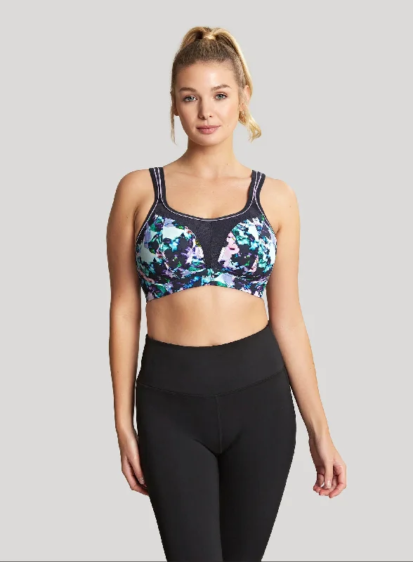 Reduced Prices Panache Sport: Boundless Moulded Non Wired Sports Bra Watercolour