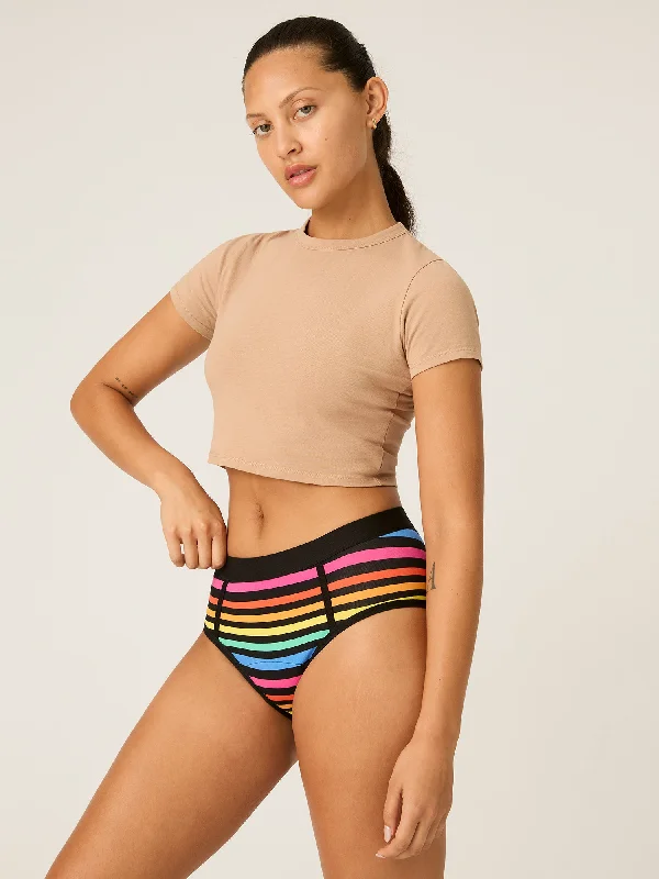 Value Pack Pride Brief Moderate-Heavy Rainbow
