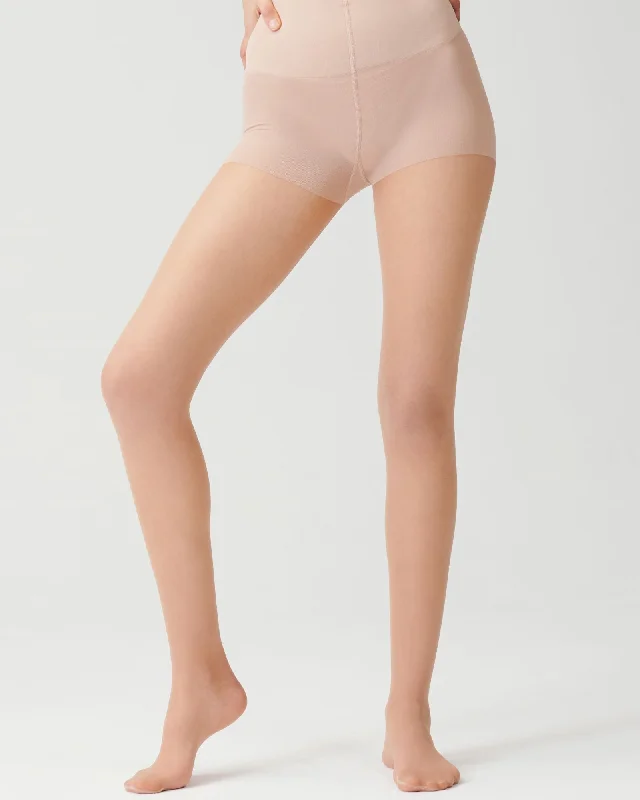 Weekend Deals You Can't Resist Shaping Control Top Compression Tights - Nude Vivid