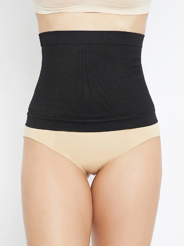Weekend Savings Bonanza Seamless Tummy Tucker Belt - Black