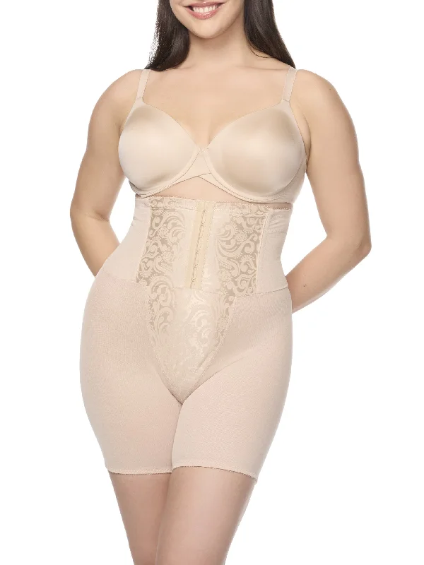 Final Markdown Waist-Cinching High-Waist Mid-Thigh Shaping Short